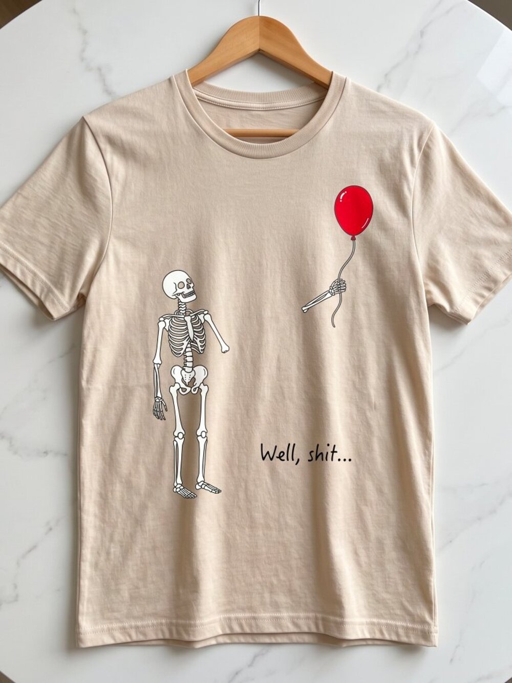 Skeleton Lost Balloon T-Shirt